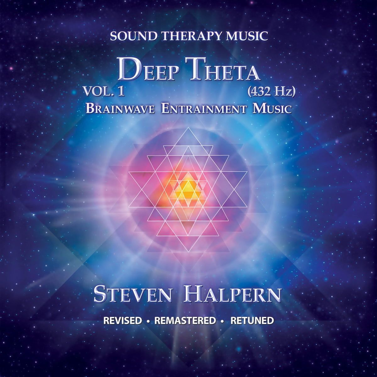 Deep Theta Vol. 1 (432 Hz) — revised, remastered and retuned cover