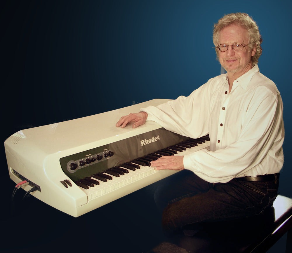 Steven Halpern at the Fender Rhodes electric piano